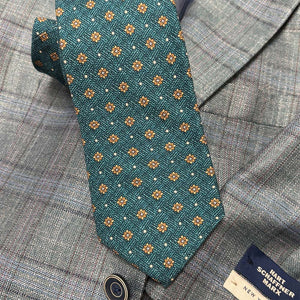 Teal Neat Pattern #93R