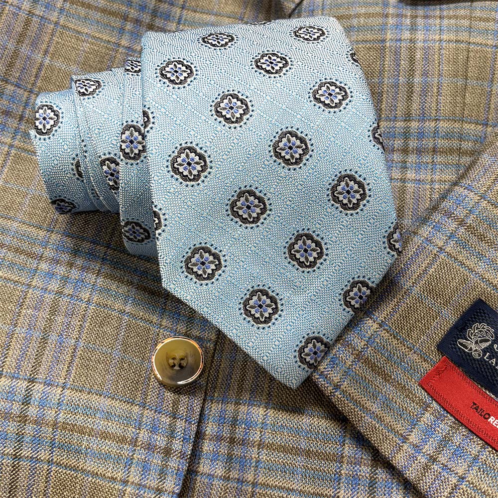 Light Blue Medallion #52R
