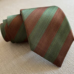 Brown and Green Bar Stripe #72R