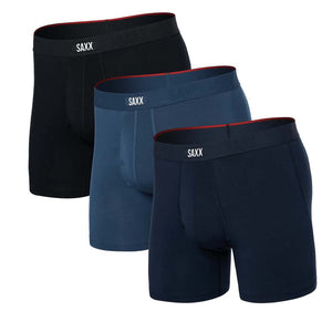 Saxx Vibe Xtra Boxer 3-Pack Briefs