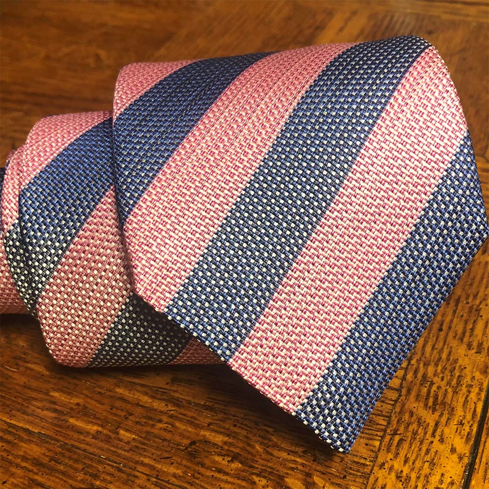 Pink and Blue Stripe #75R